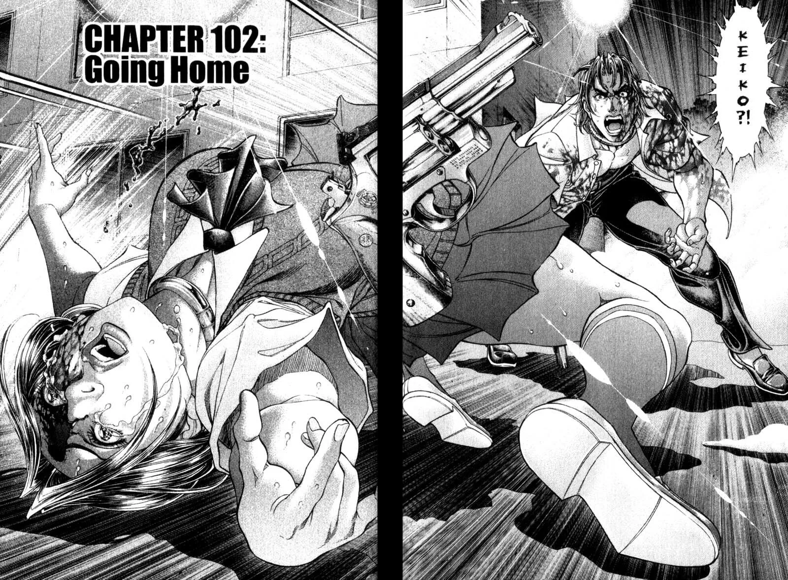 Read Battle Royale chapter 102 image 1 on Lezhin