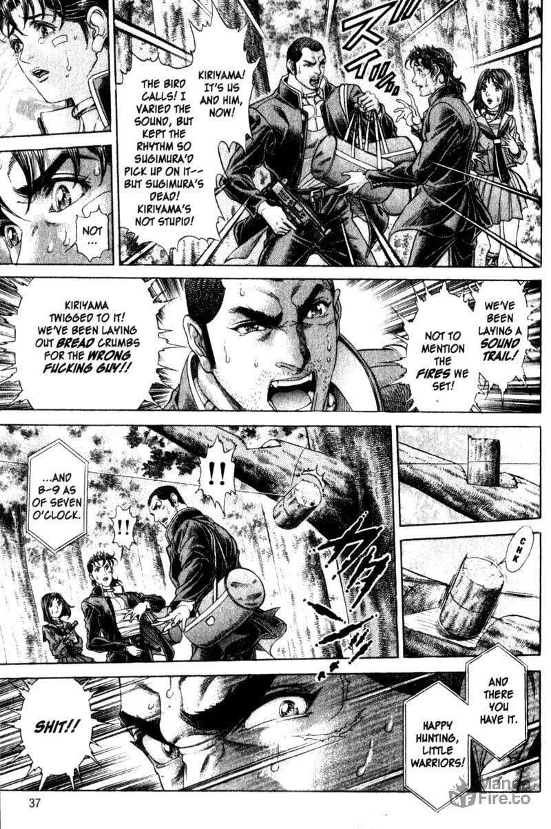 Read Battle Royale chapter 105 image 4 on Lezhin