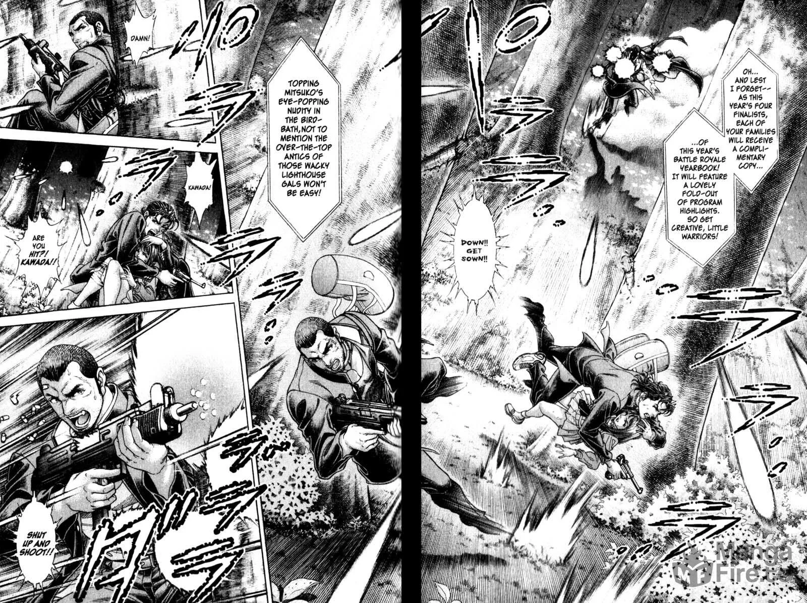 Read Battle Royale chapter 105 image 5 on Lezhin