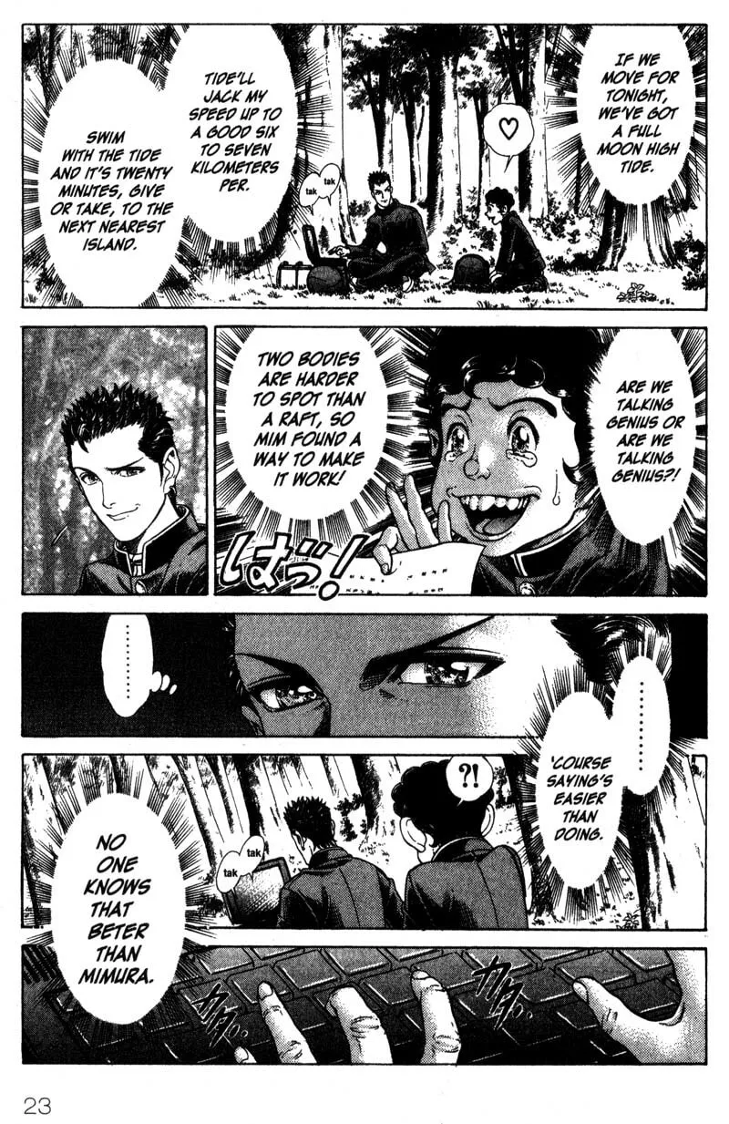 Read Battle Royale chapter 33 image 16 on Lezhin