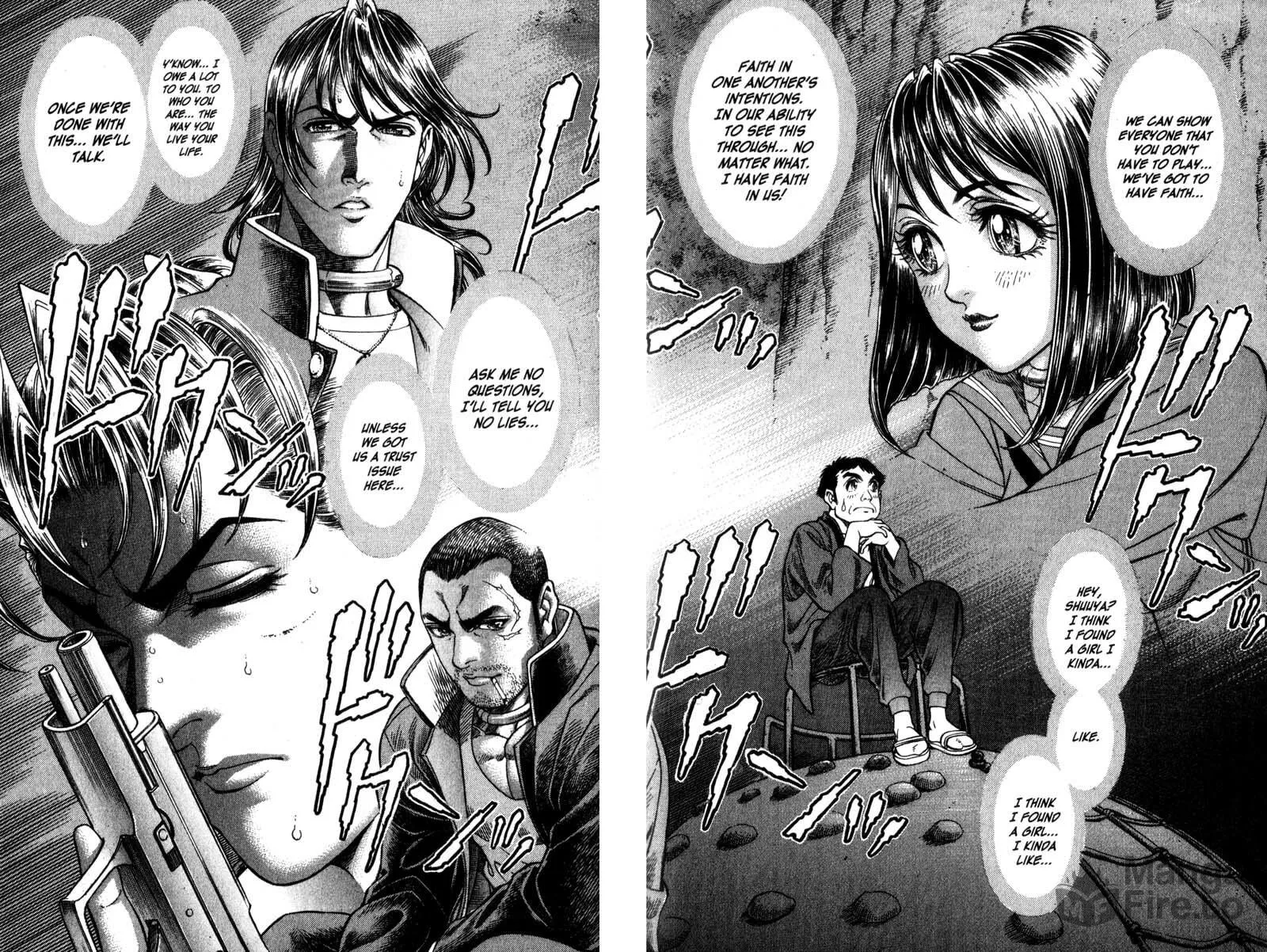 Read Battle Royale chapter 44 image 4 on Lezhin