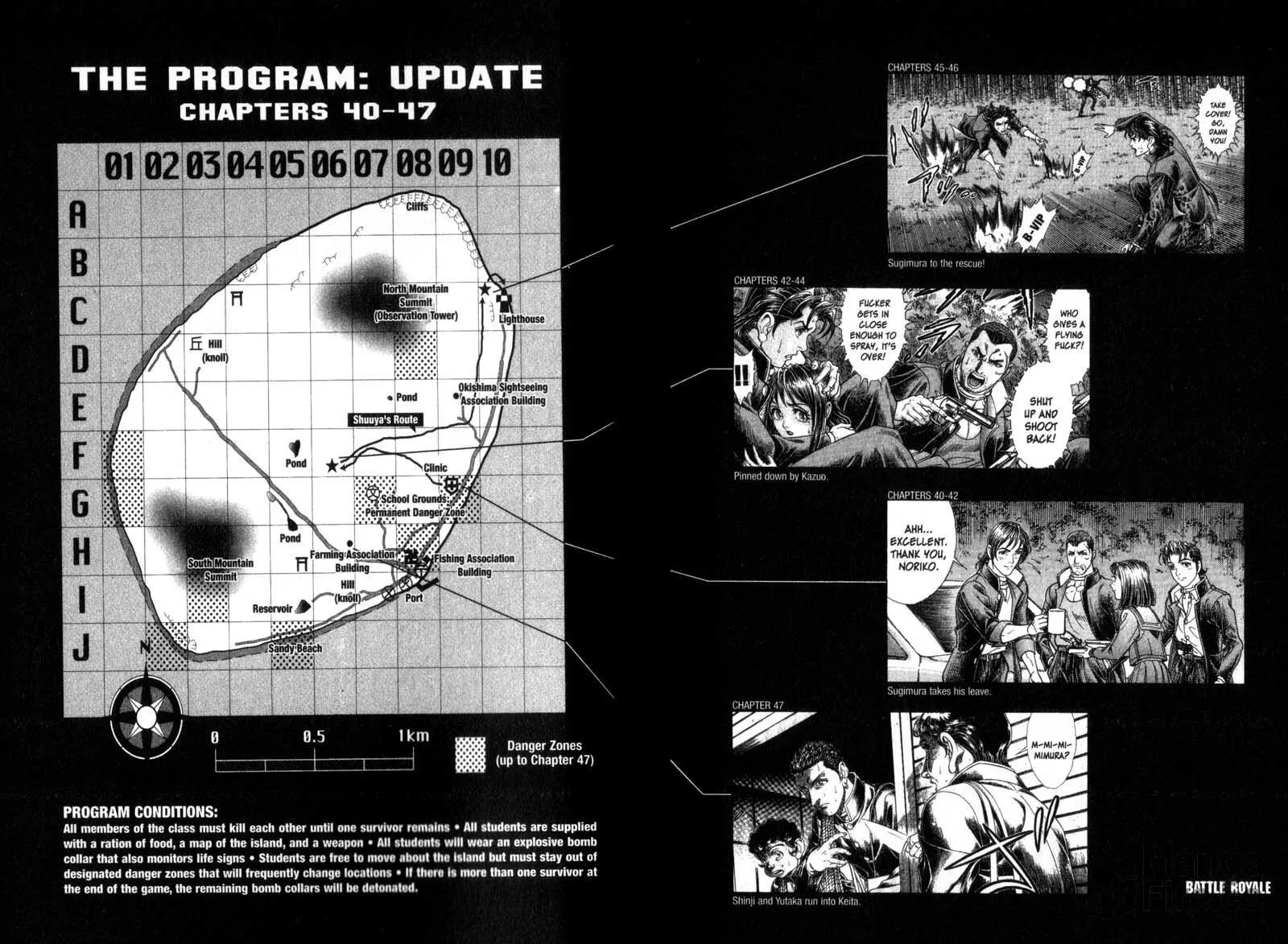Read Battle Royale chapter 47 image 23 on Lezhin