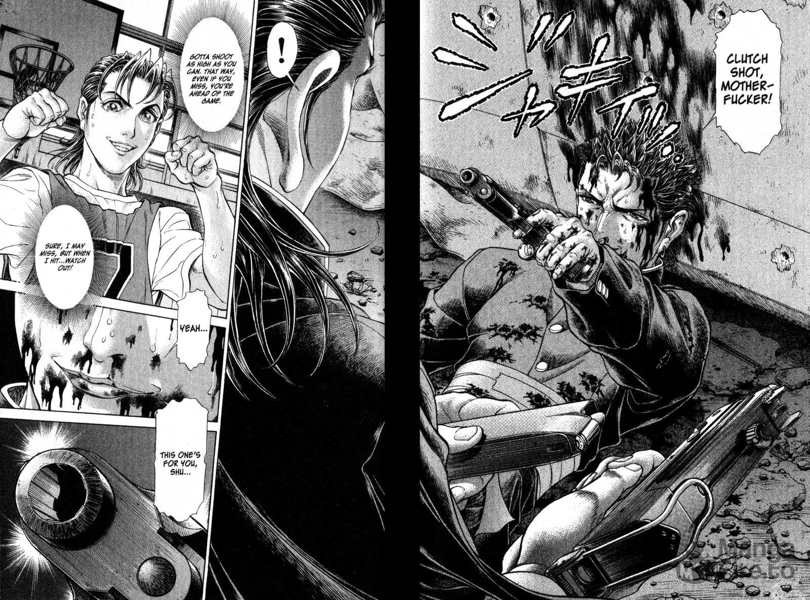 Read Battle Royale chapter 54 image 17 on Lezhin