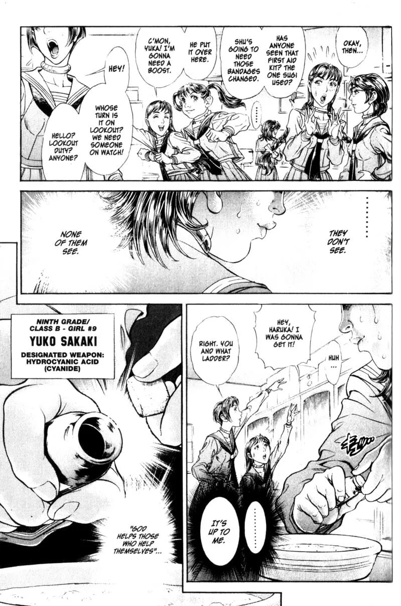 Read Battle Royale chapter 69 image 12 on Lezhin