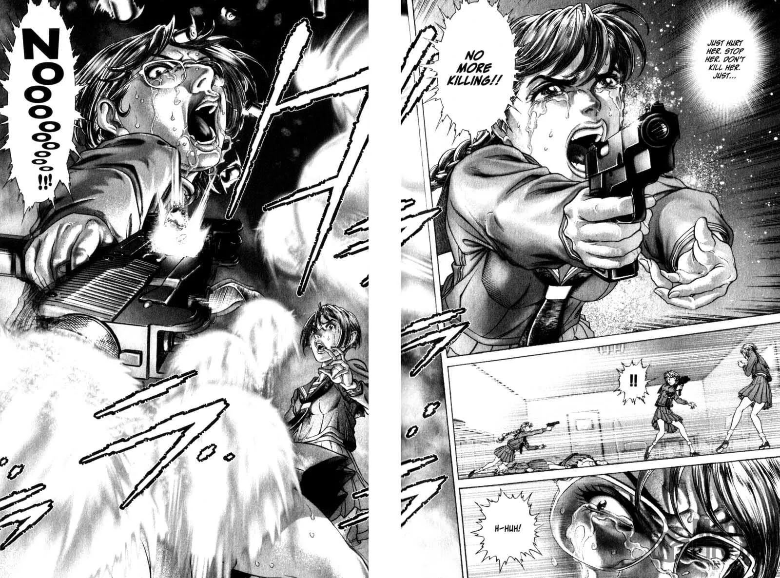 Read Battle Royale chapter 71 image 8 on Lezhin