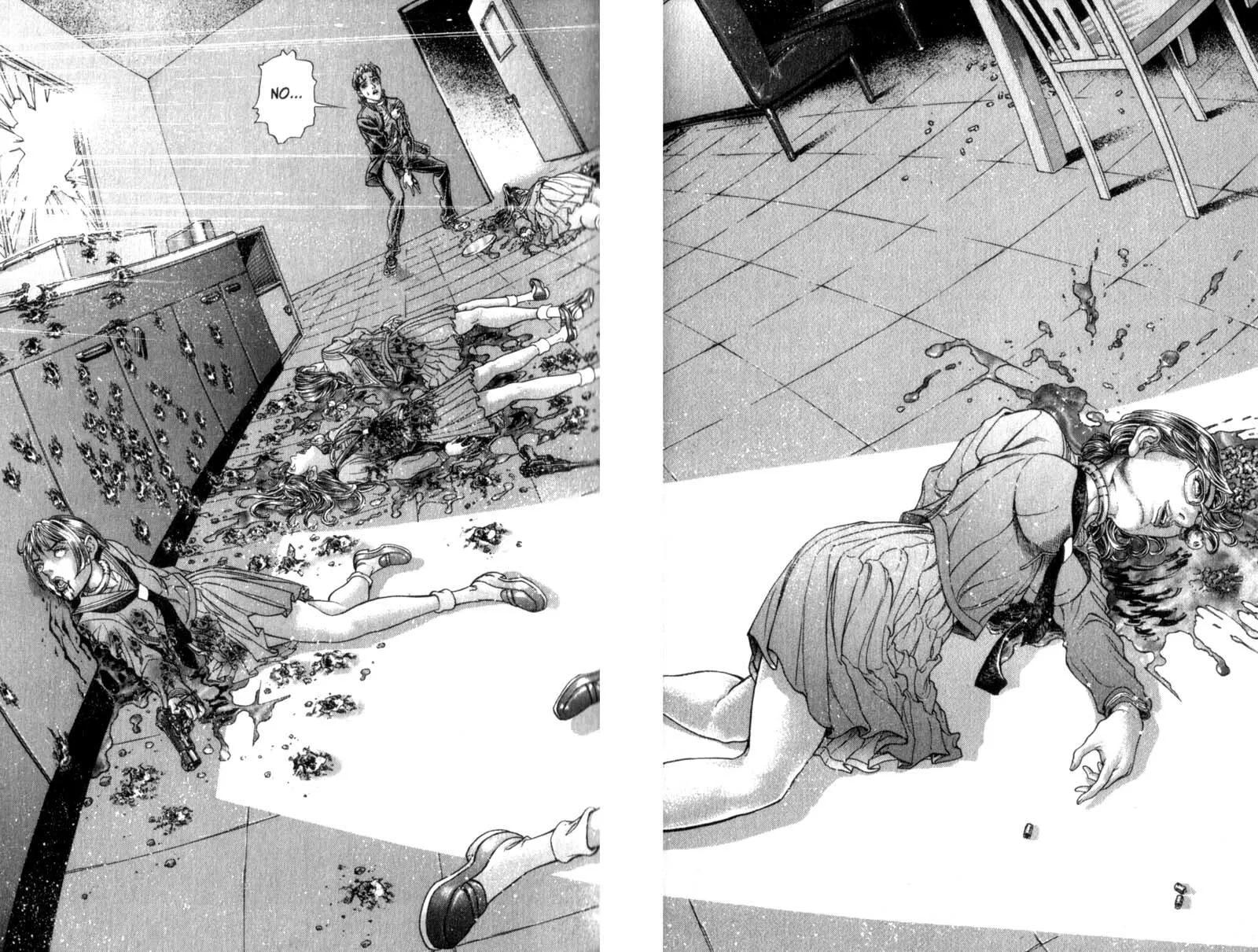 Read Battle Royale chapter 72 image 16 on Lezhin