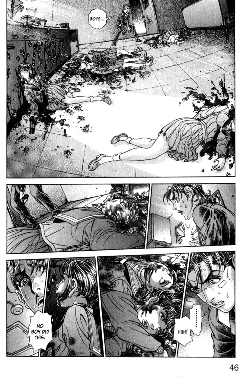 Read Battle Royale chapter 73 image 12 on Lezhin
