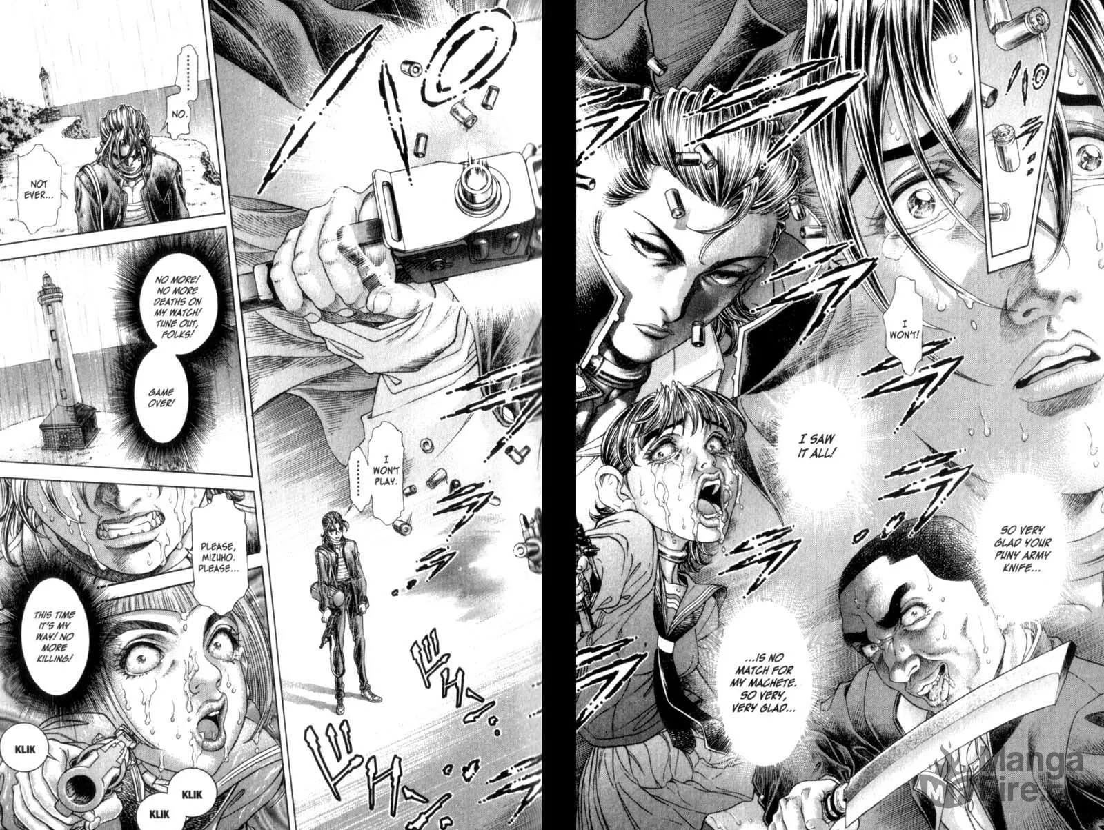 Read Battle Royale chapter 76 image 17 on Lezhin