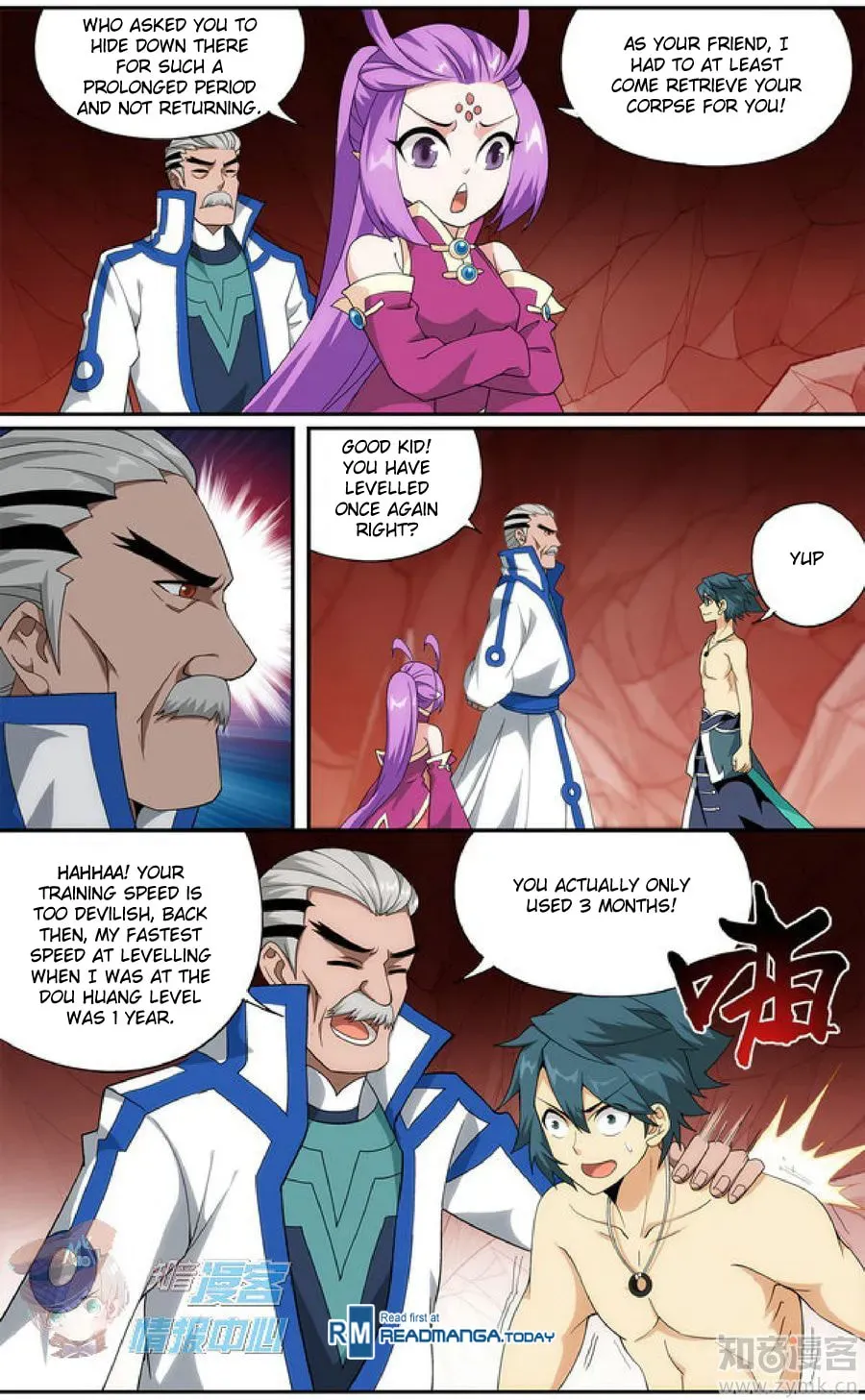 Read Battle Through the Heavens (Colored) chapter 1.3 image 8 on Lezhin