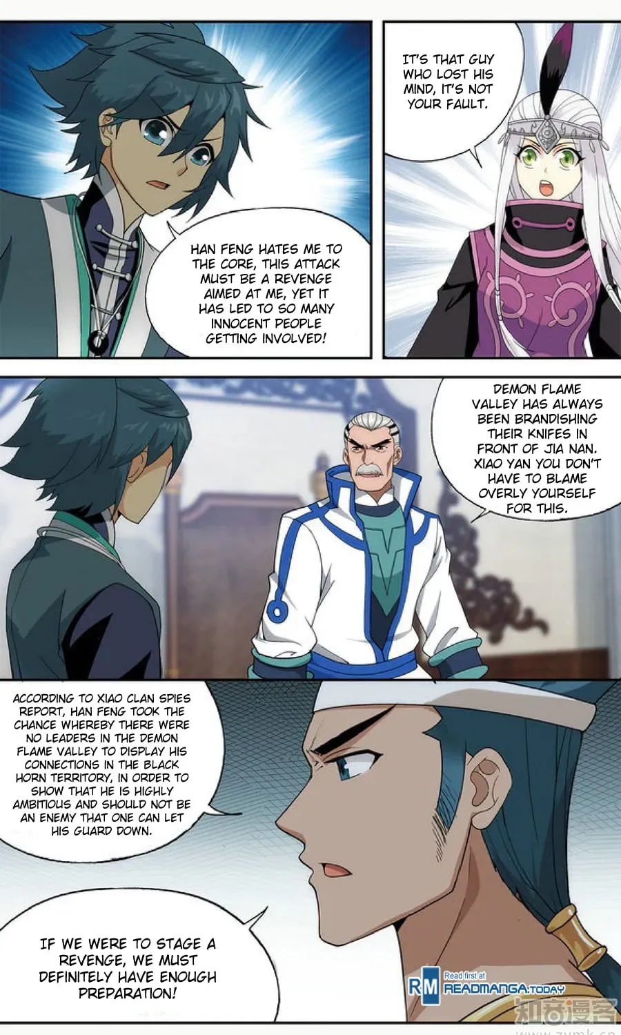 Read Battle Through the Heavens (Colored) chapter 2.2 image 12 on Lezhin