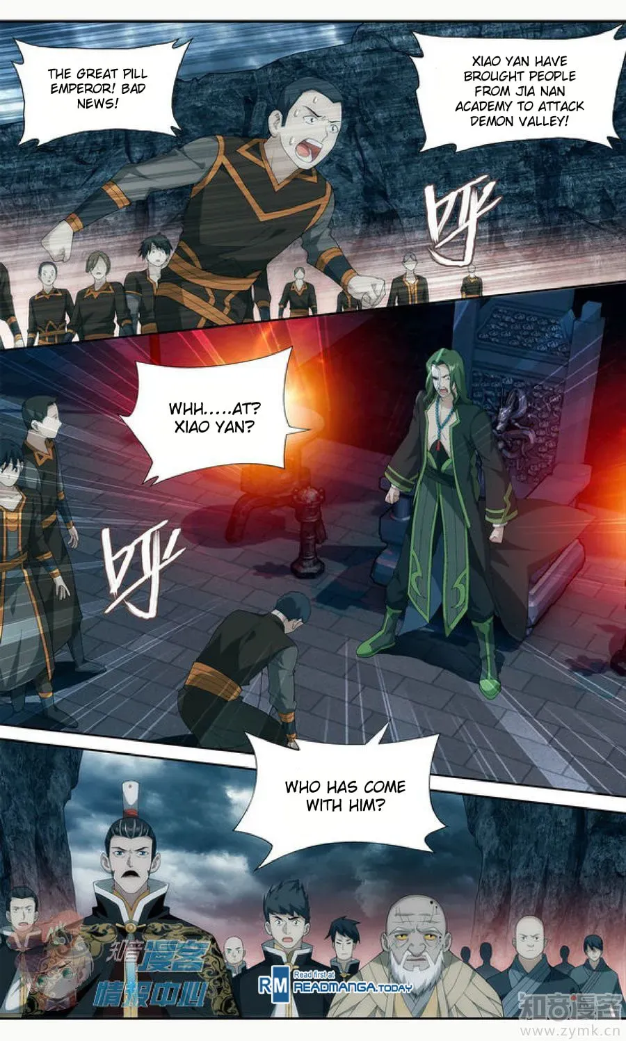 Read Battle Through the Heavens (Colored) chapter 3.2 image 11 on Lezhin