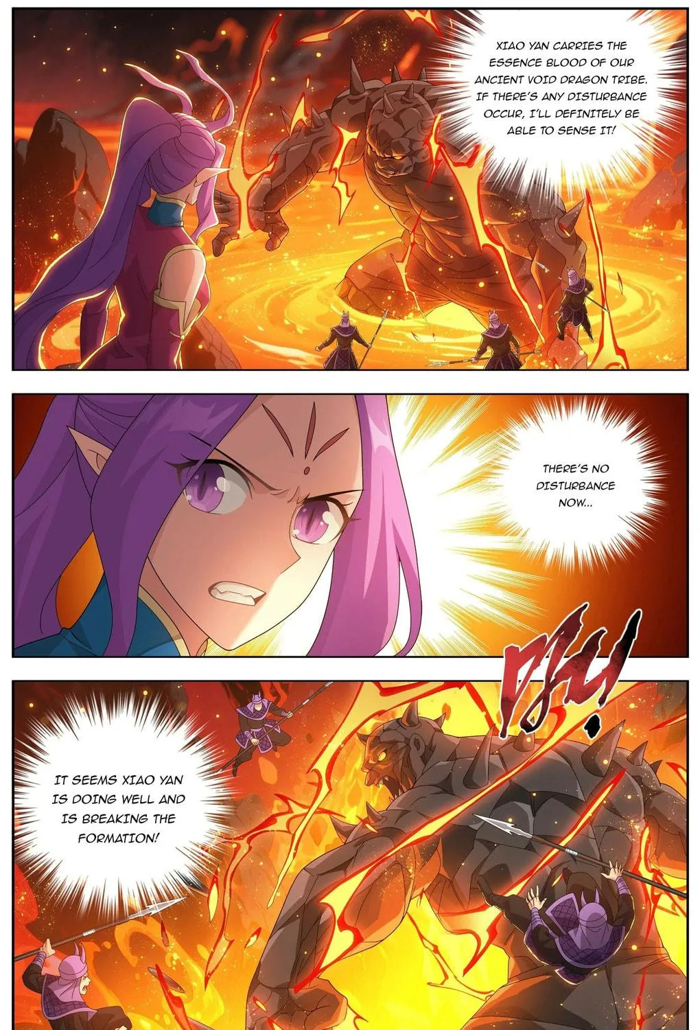 Read Battle Through the Heavens (Colored) chapter 484 image 10 on Lezhin