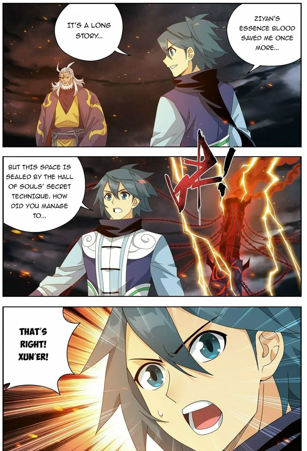 Read Battle Through the Heavens (Colored) chapter 484 image 28 on Lezhin