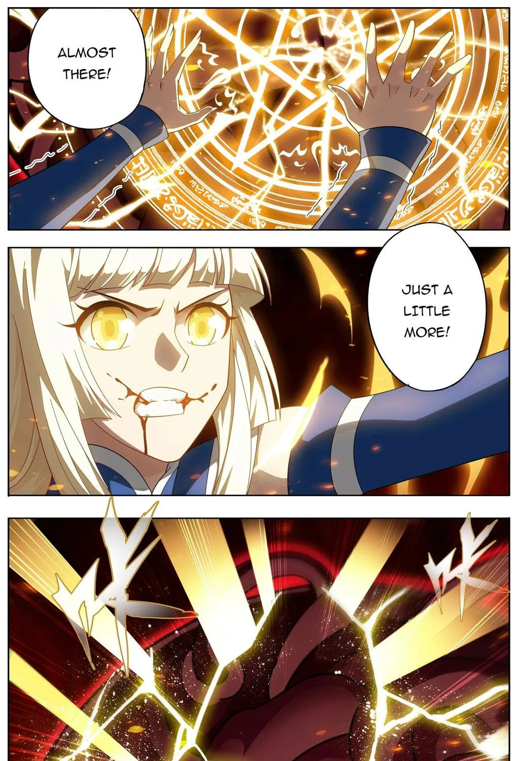Read Battle Through the Heavens (Colored) chapter 484 image 34 on Lezhin