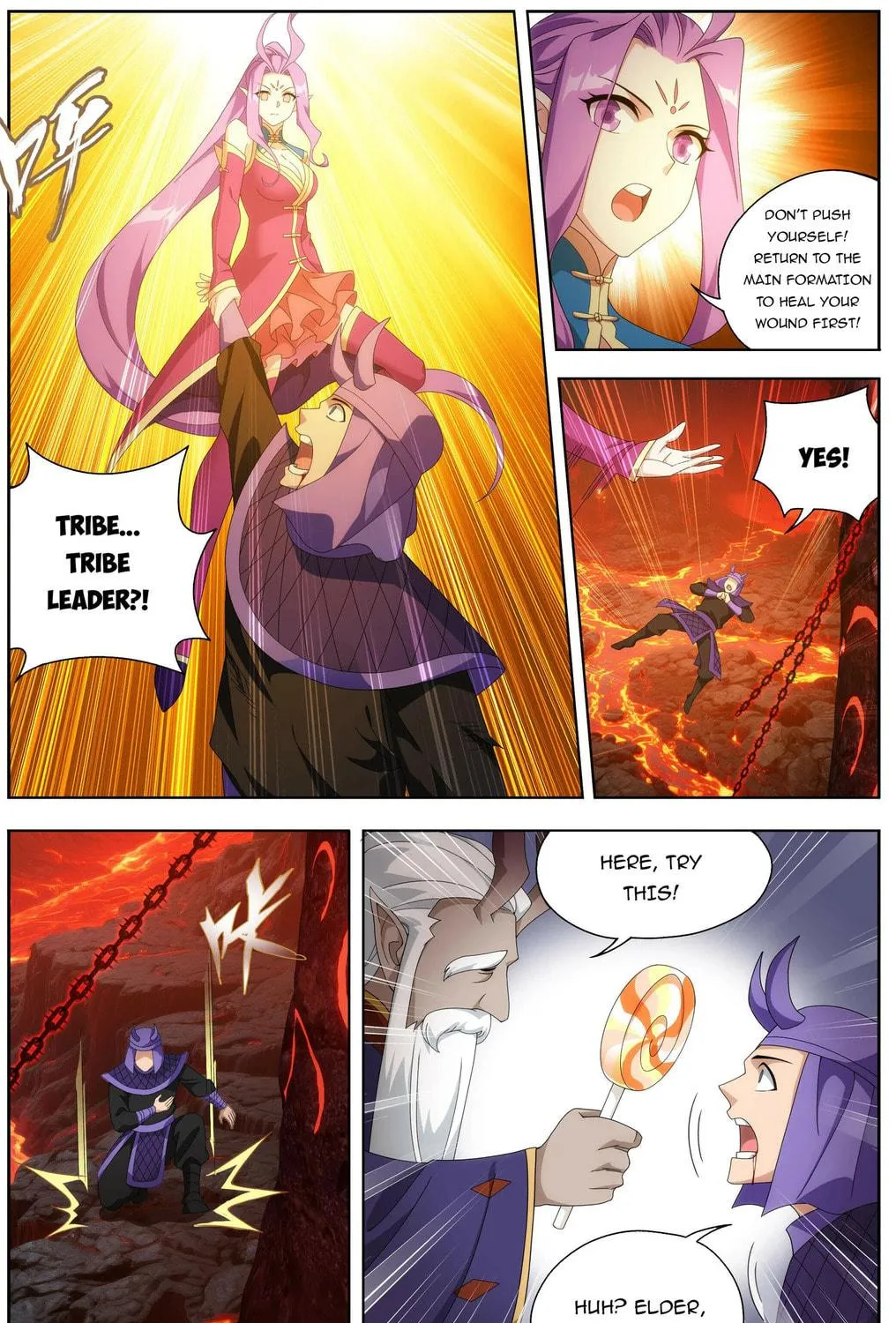 Read Battle Through the Heavens (Colored) chapter 484 image 4 on Lezhin