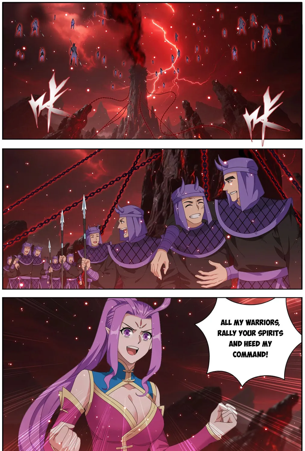 Read Battle Through the Heavens (Colored) chapter 487 image 14 on Lezhin