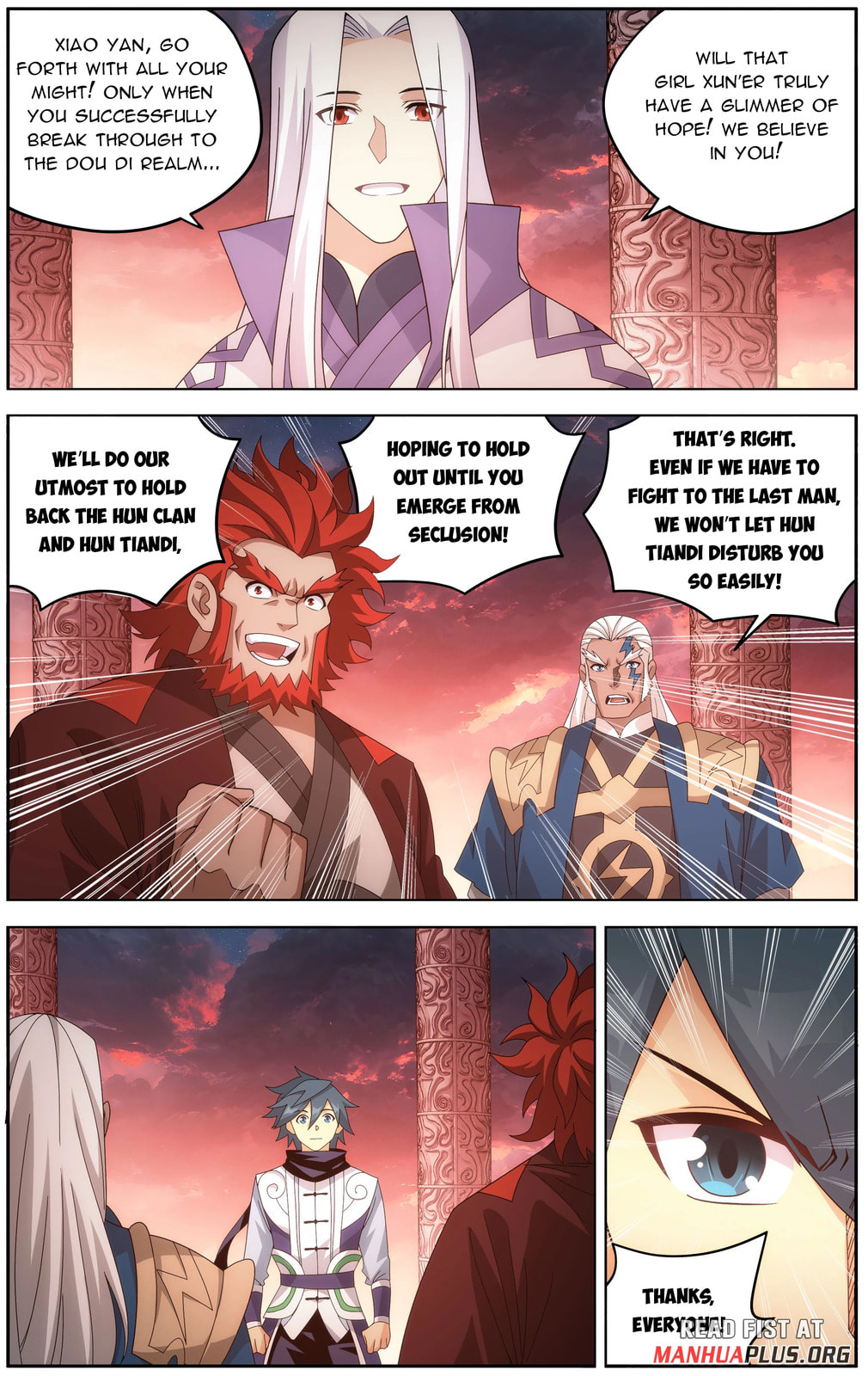 Read Battle Through the Heavens (Colored) chapter 491 image 8 on Lezhin
