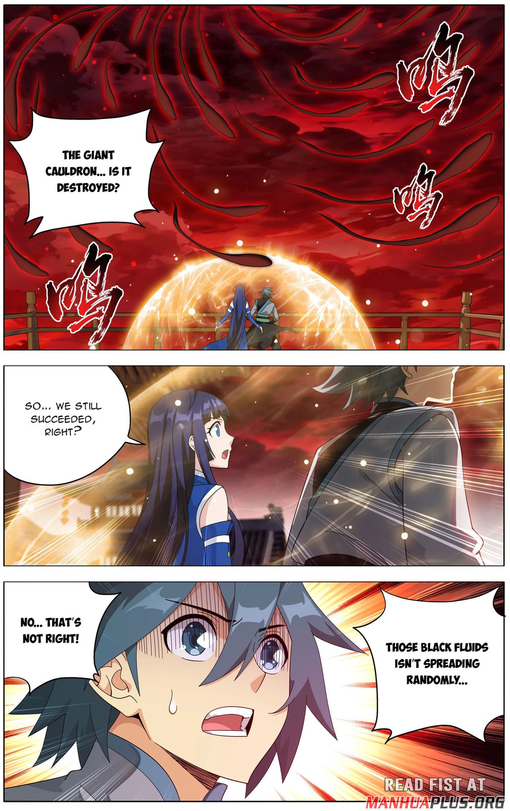 Battle Through the Heavens (Colored) Chapter 498 page 6 - 