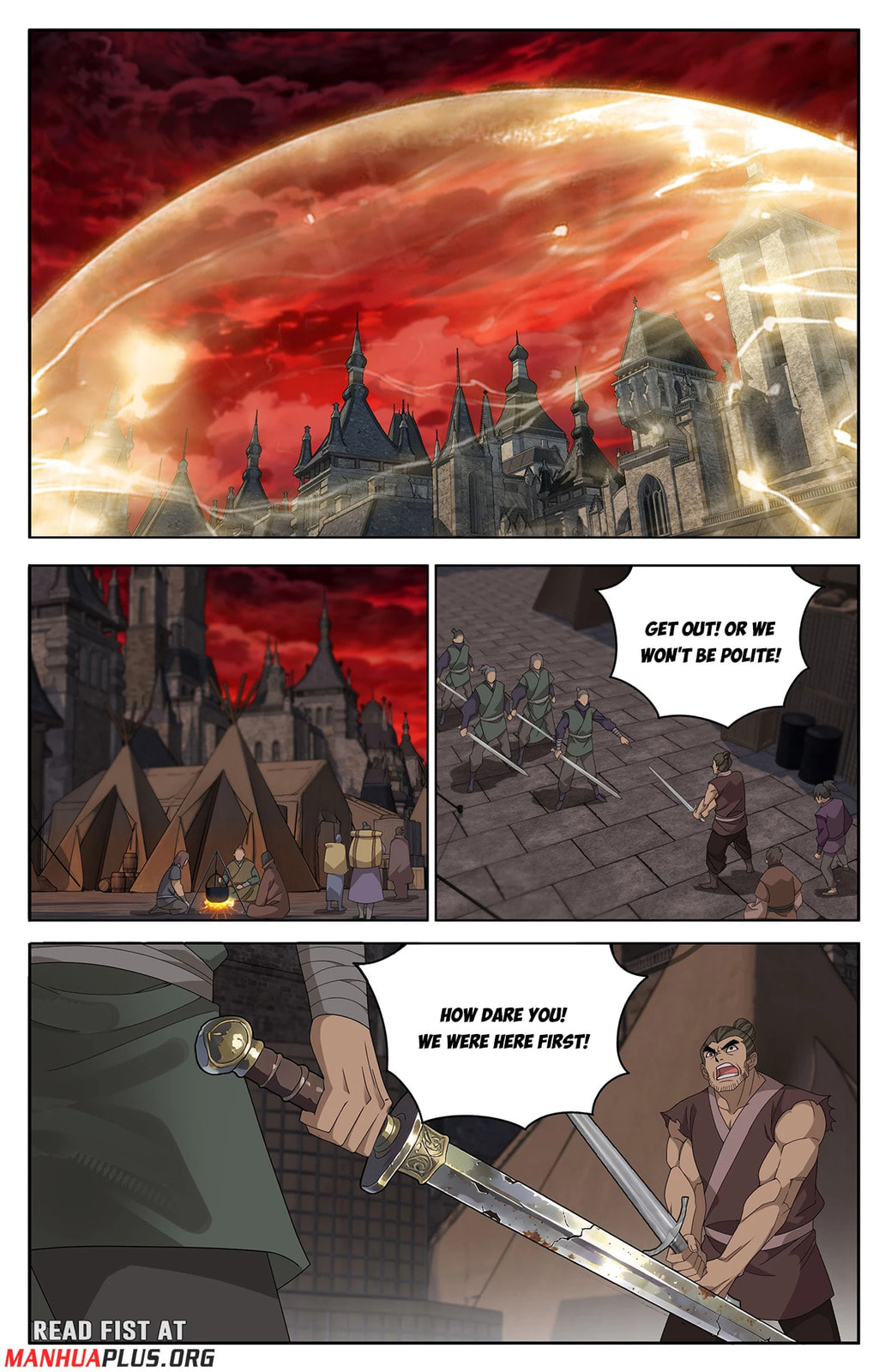 Battle Through the Heavens (Colored) Chapter 503 page 10 - 