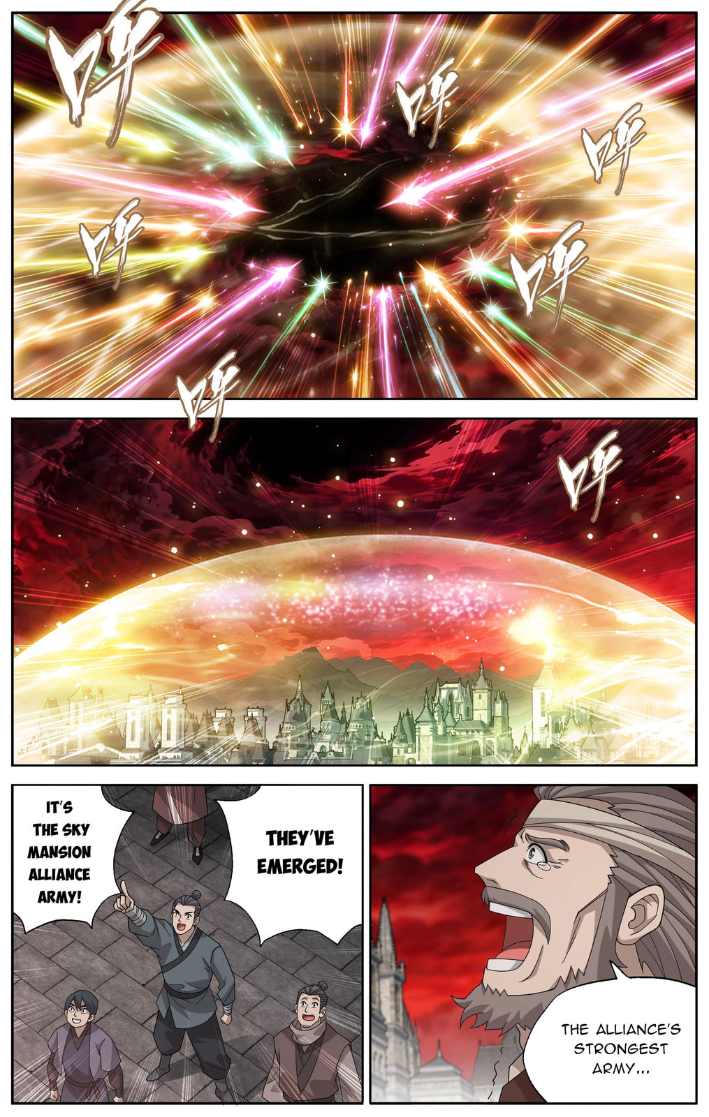 Read Battle Through the Heavens (Colored) chapter 507 image 3 on Lezhin