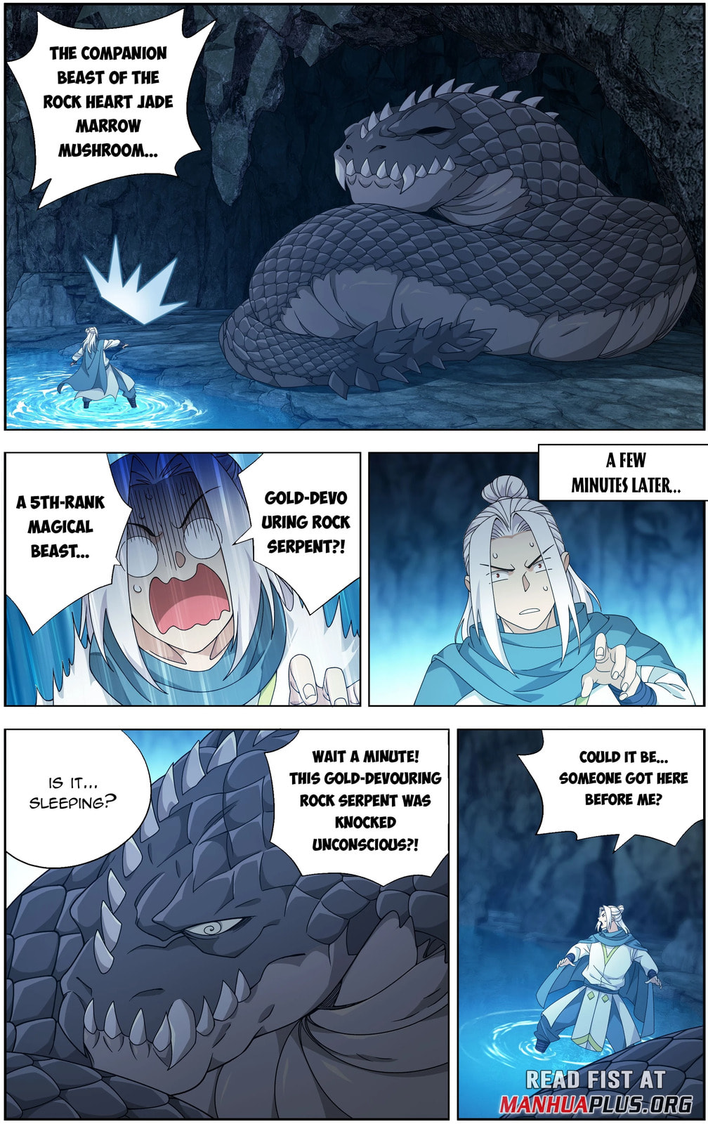 Battle Through the Heavens (Colored) Chapter 508 page 8 - 