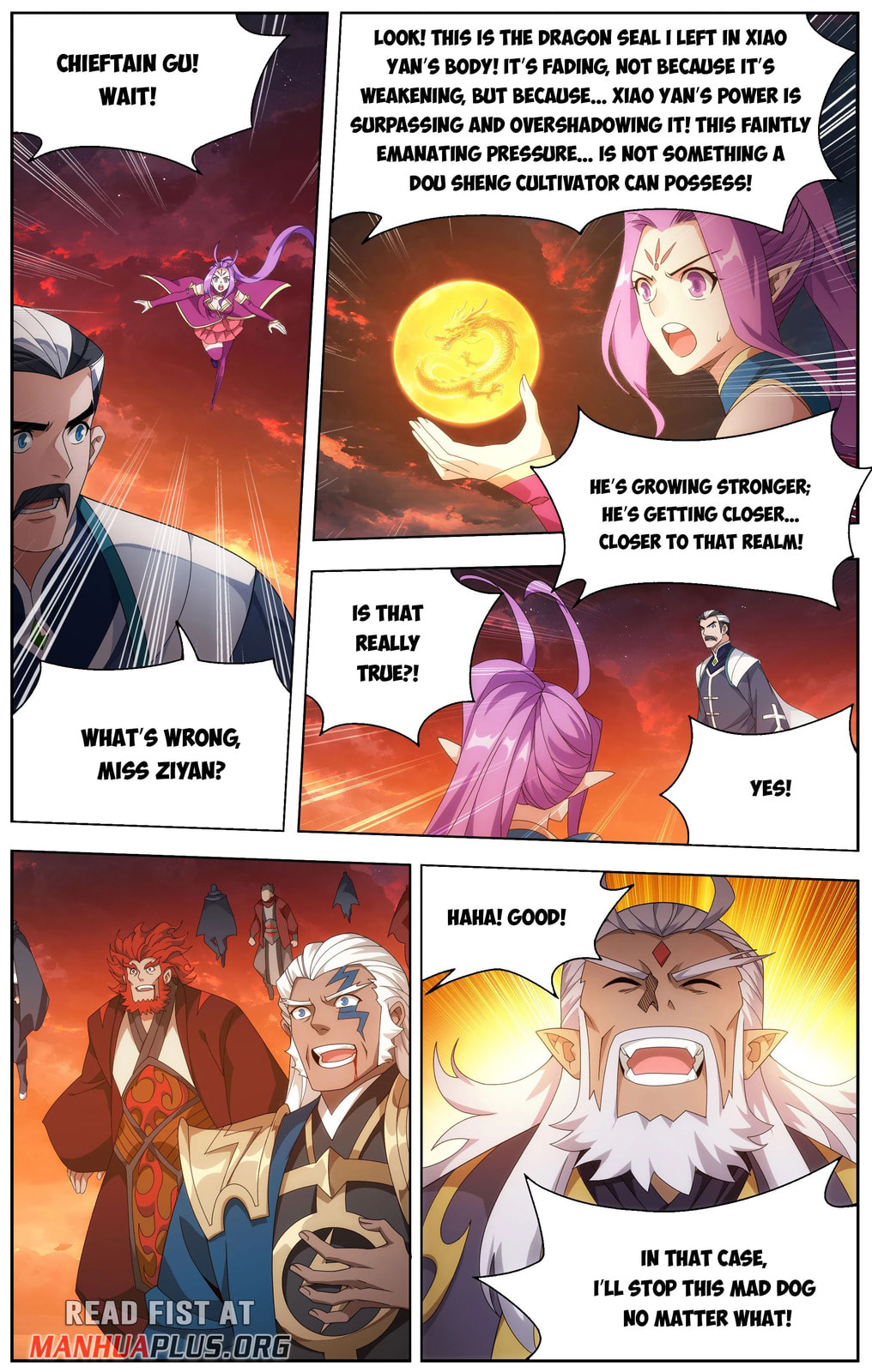 Read Battle Through the Heavens (Colored) chapter 512 image 1 on Lezhin