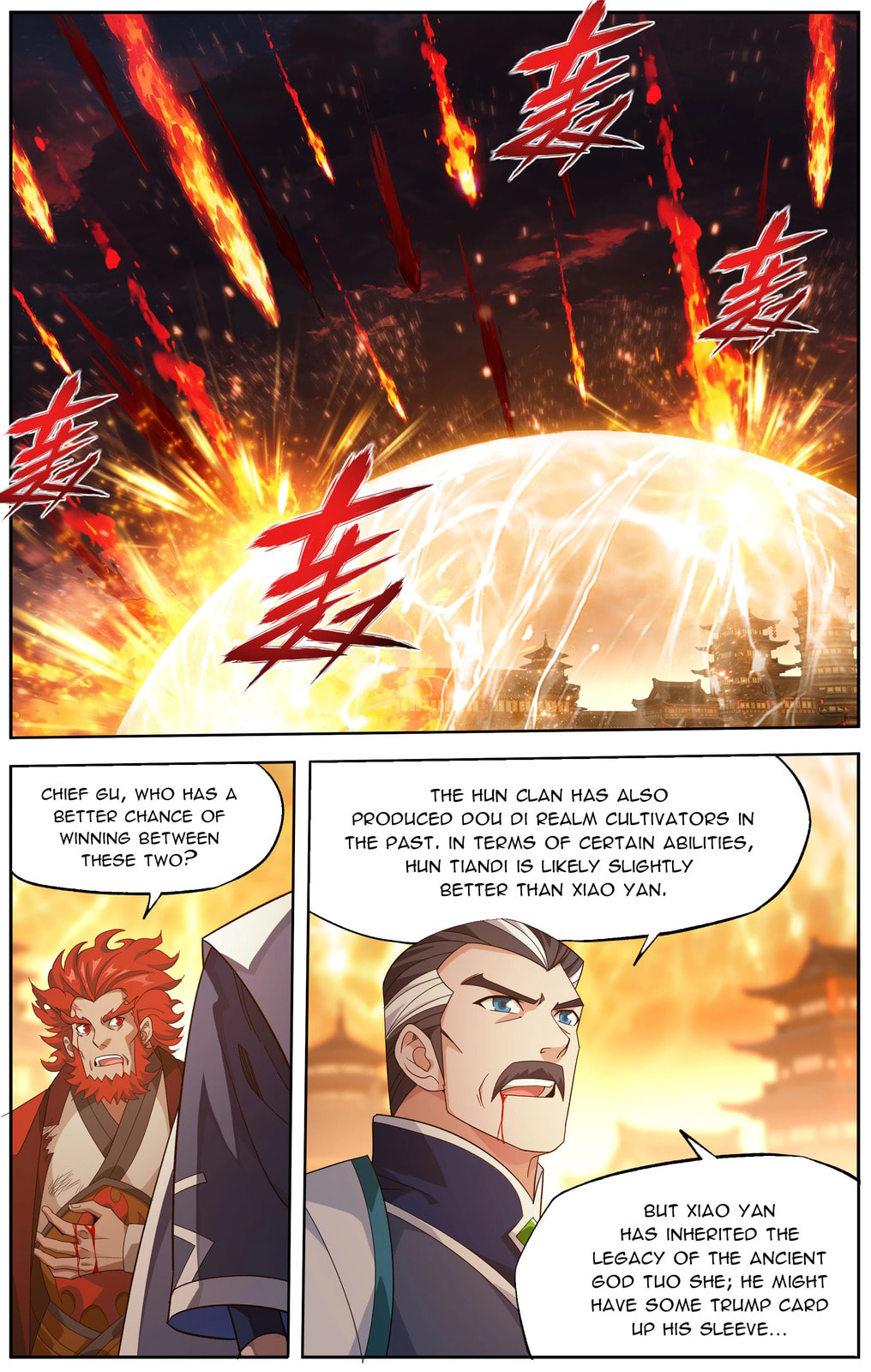 Read Battle Through the Heavens (Colored) chapter 514 image 9 on Lezhin