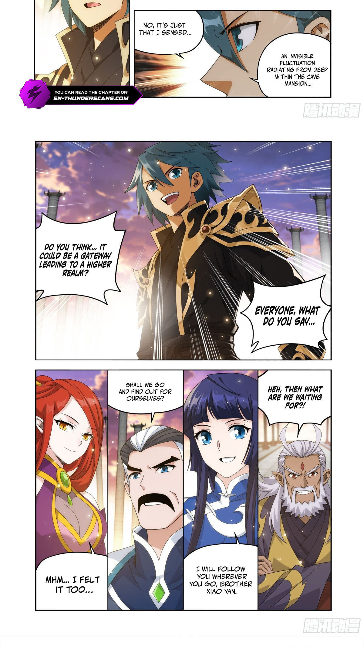 Read Battle Through the Heavens (Colored) chapter 521 image 11 on Lezhin
