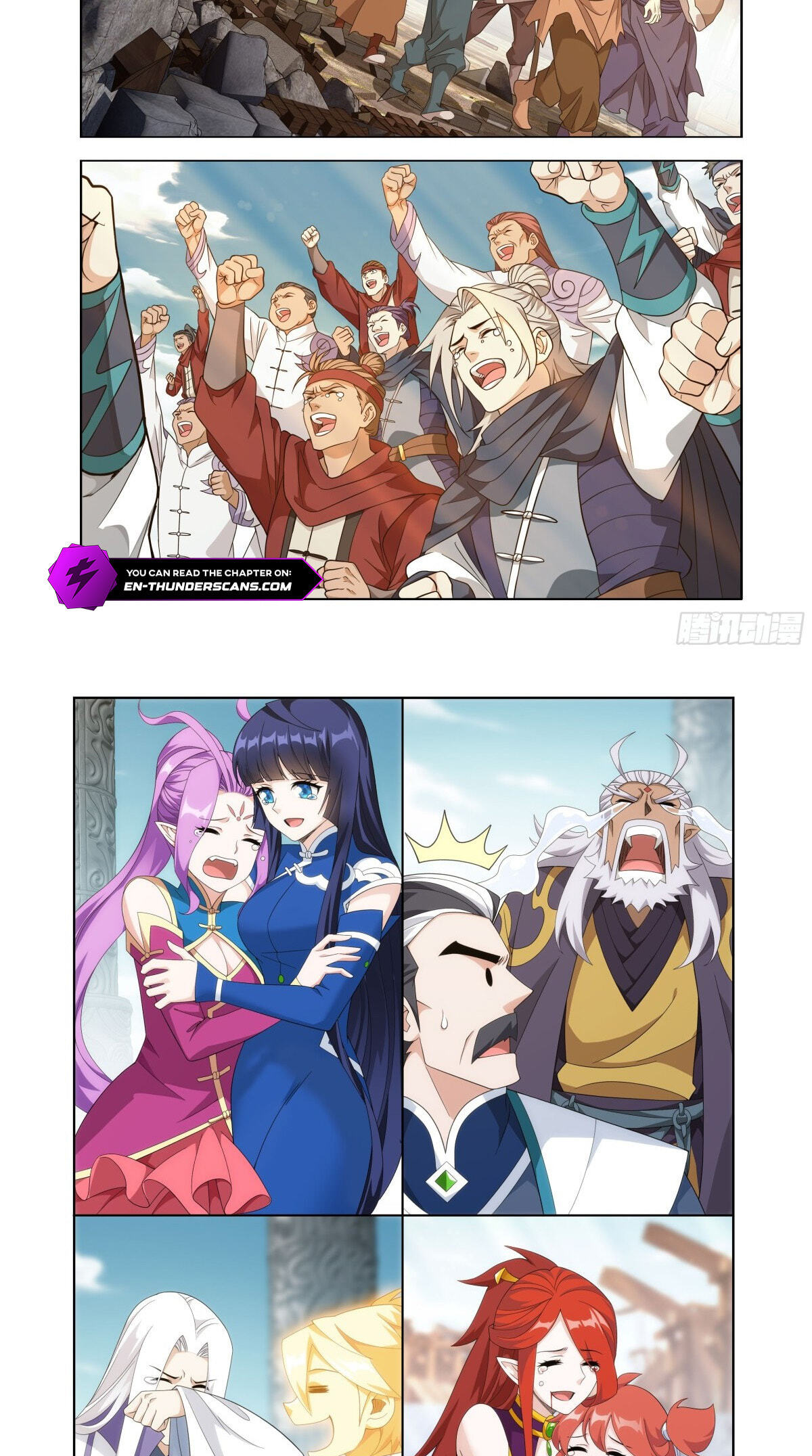 Read Battle Through the Heavens (Colored) chapter 521 image 4 on Lezhin