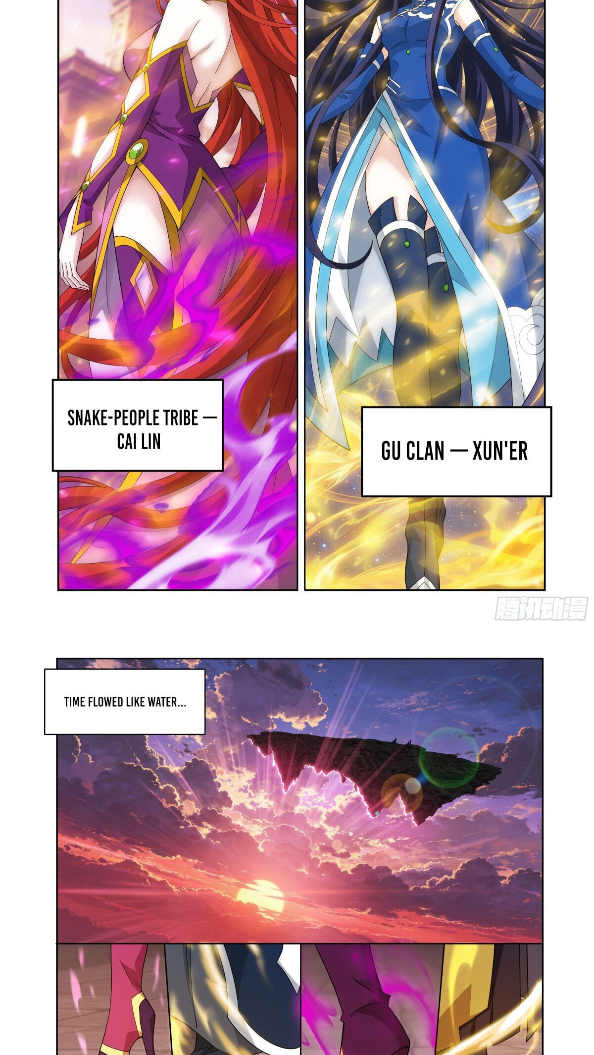 Read Battle Through the Heavens (Colored) chapter 521 image 9 on Lezhin