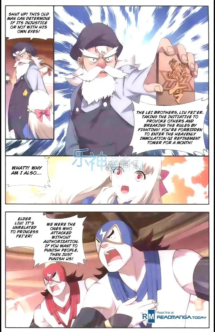 Read Battle Through the Heavens (Colored) chapter 8.1 image 4 on Lezhin