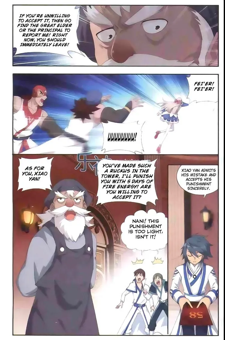 Read Battle Through the Heavens (Colored) chapter 8.1 image 5 on Lezhin