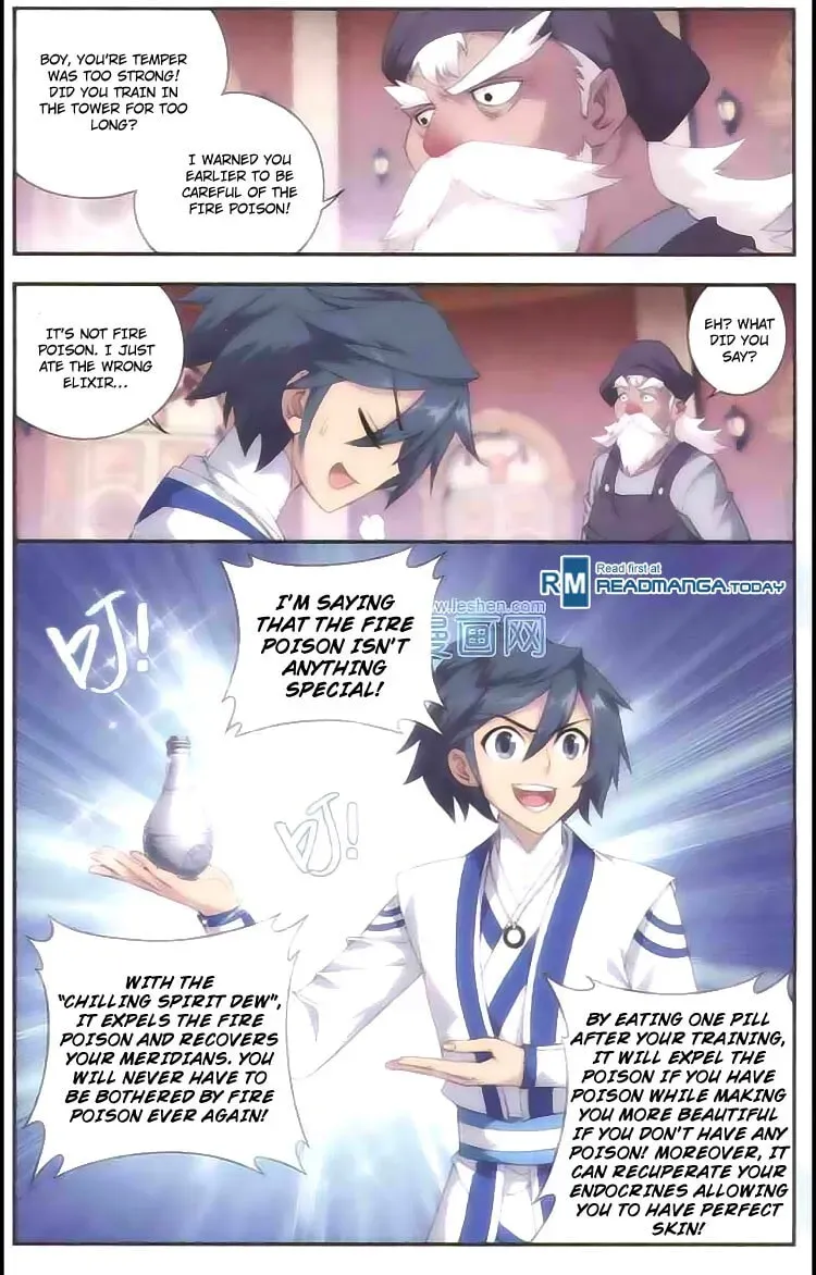 Read Battle Through the Heavens (Colored) chapter 8.1 image 6 on Lezhin