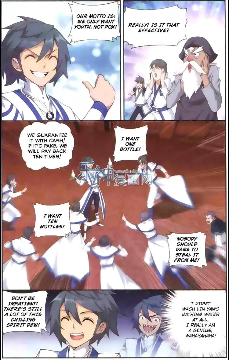 Read Battle Through the Heavens (Colored) chapter 8.1 image 7 on Lezhin
