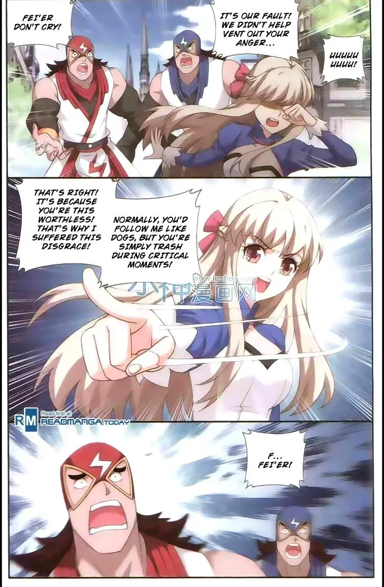 Read Battle Through the Heavens (Colored) chapter 8.1 image 8 on Lezhin