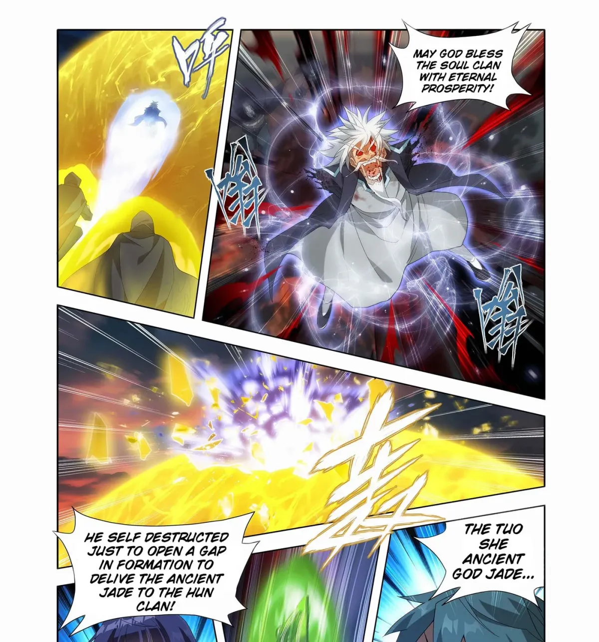 Read Battle Through the Heavens (Colored) chapter 9.1 image 32 on Lezhin