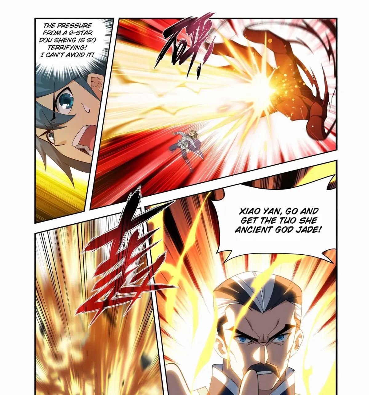Read Battle Through the Heavens (Colored) chapter 9.1 image 36 on Lezhin
