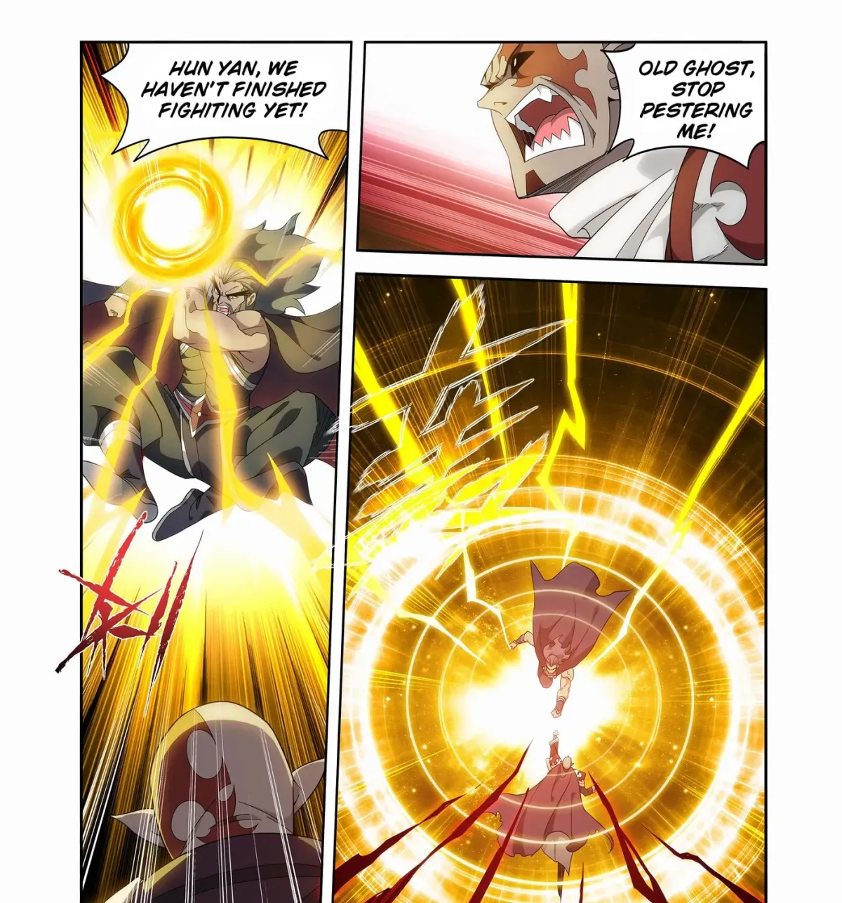 Read Battle Through the Heavens (Colored) chapter 9.1 image 44 on Lezhin