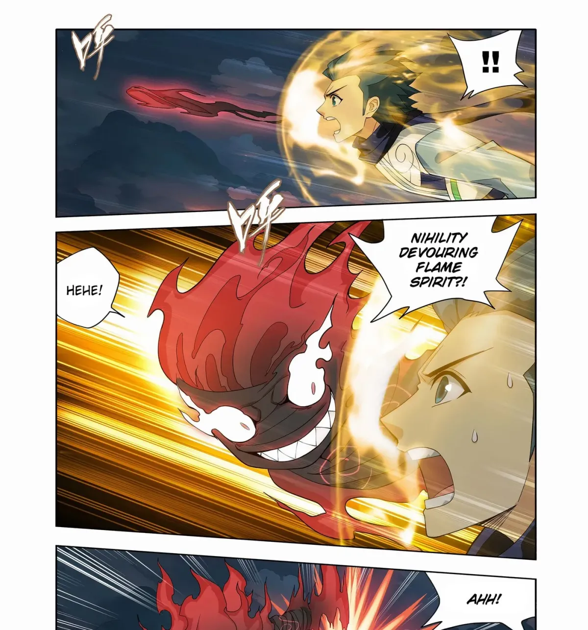 Read Battle Through the Heavens (Colored) chapter 9.1 image 46 on Lezhin