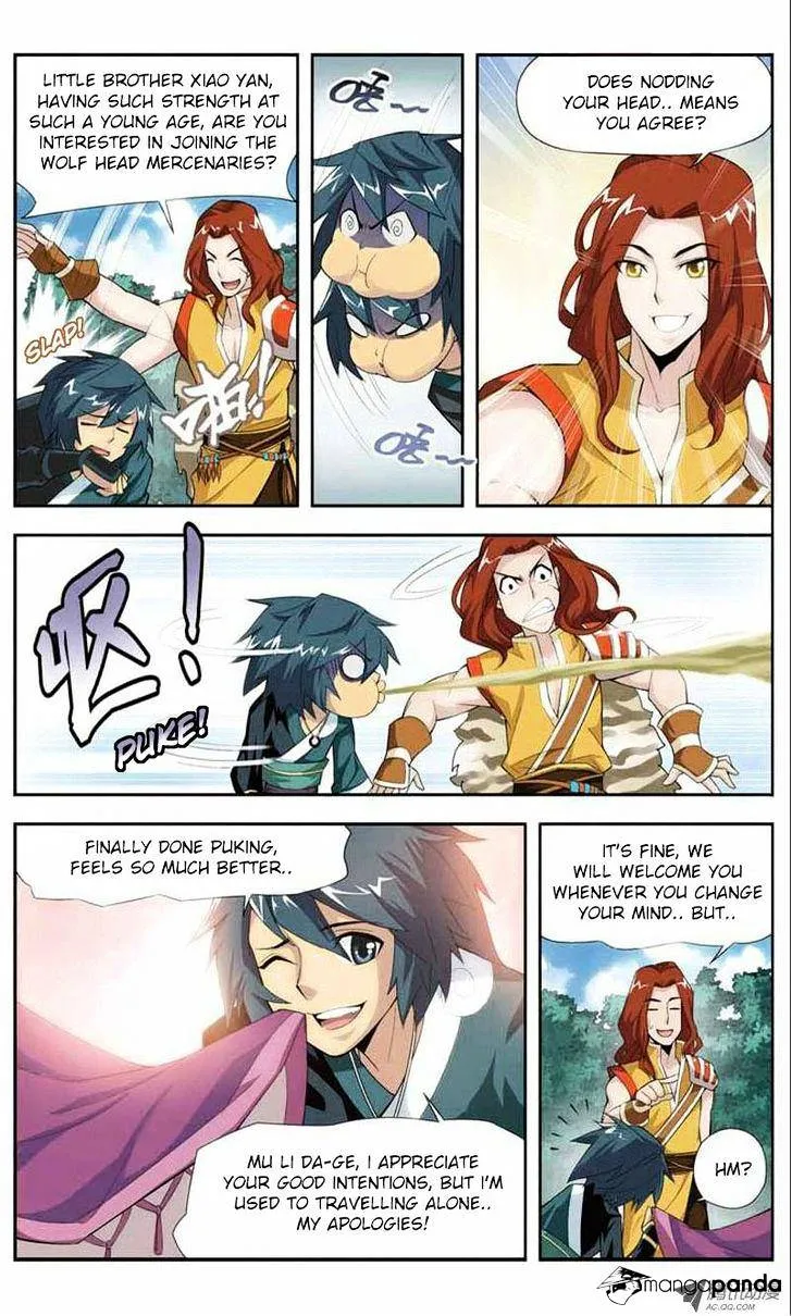 Read Battle Through the Heavens chapter 22 image 7 on Lezhin