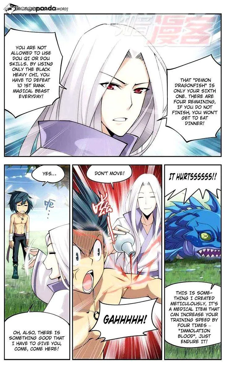 Read Battle Through the Heavens chapter 25 image 9 on Lezhin