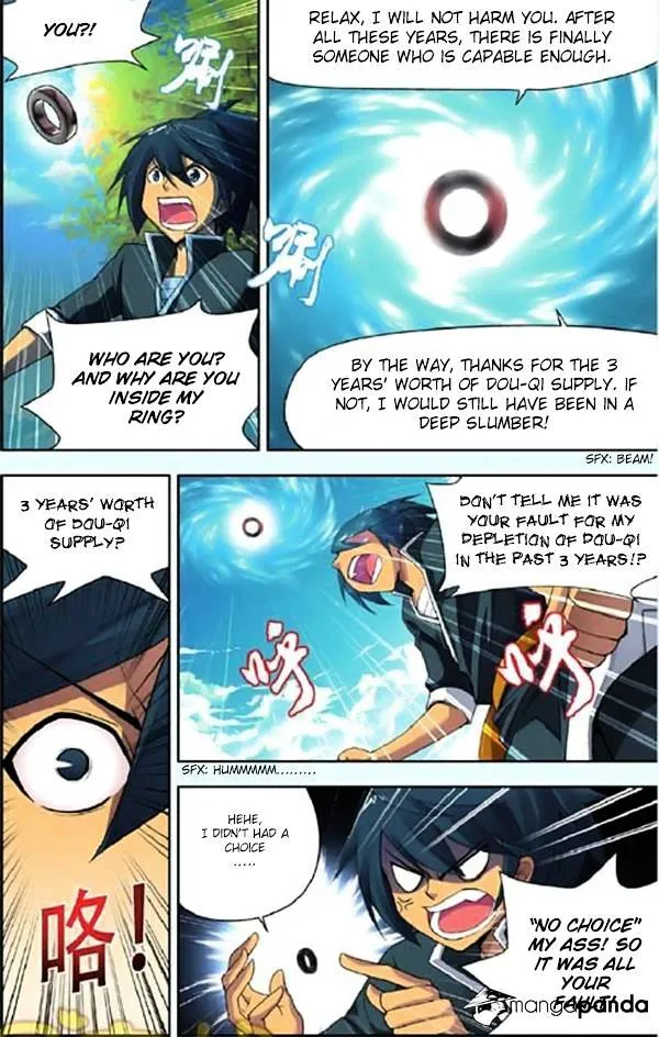Read Battle Through the Heavens chapter 3 image 8 on Lezhin