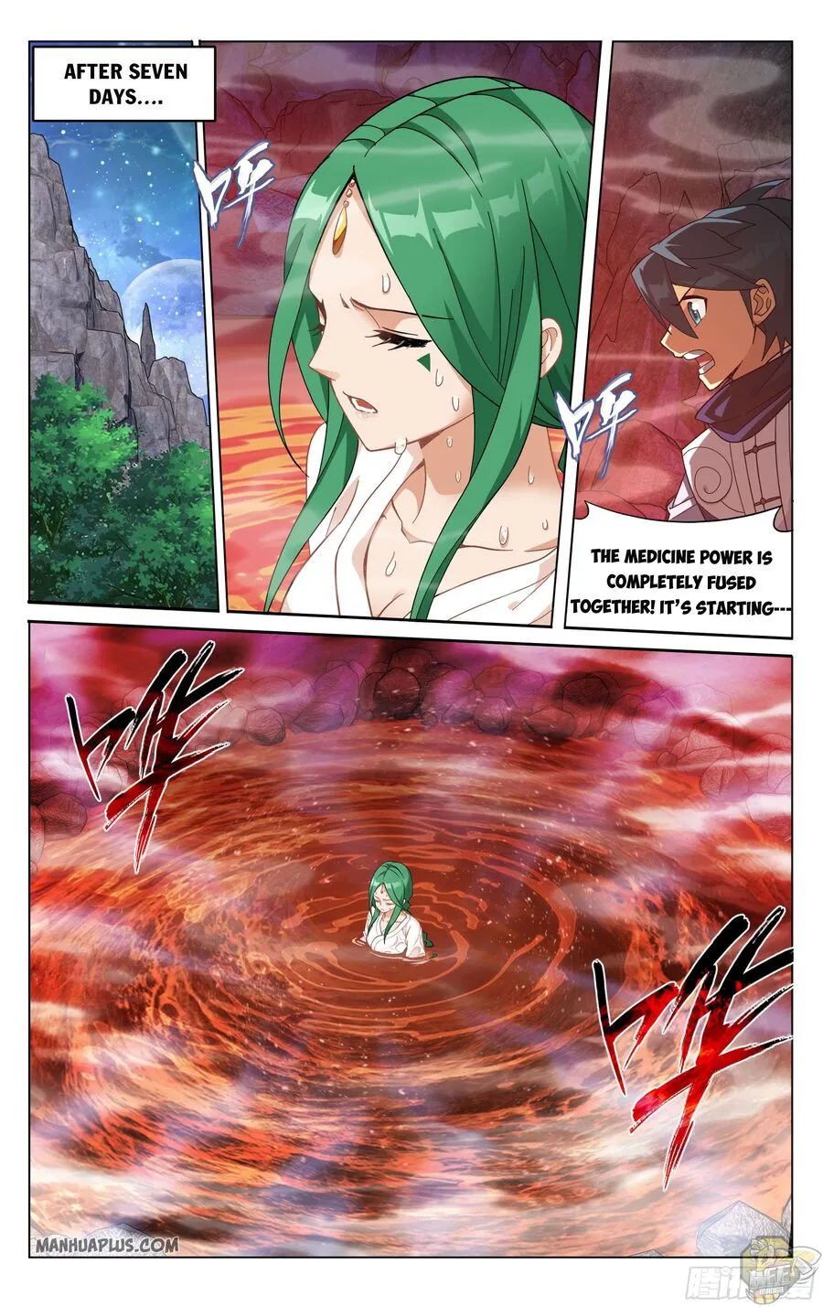 Read Battle Through the Heavens chapter 321 image 17 on Lezhin