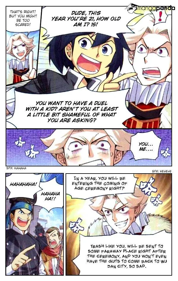 Read Battle Through the Heavens chapter 5 image 14 on Lezhin