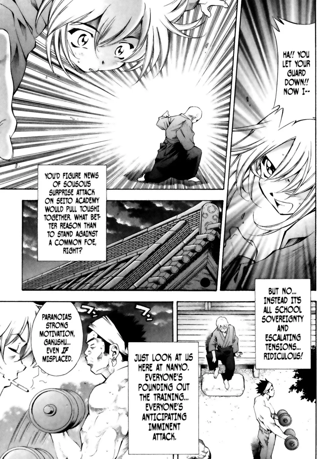 Read Battle Vixens chapter 42 image 8 on Lezhin