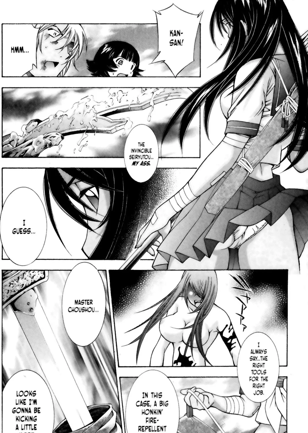 Read Battle Vixens chapter 63 image 12 on Lezhin
