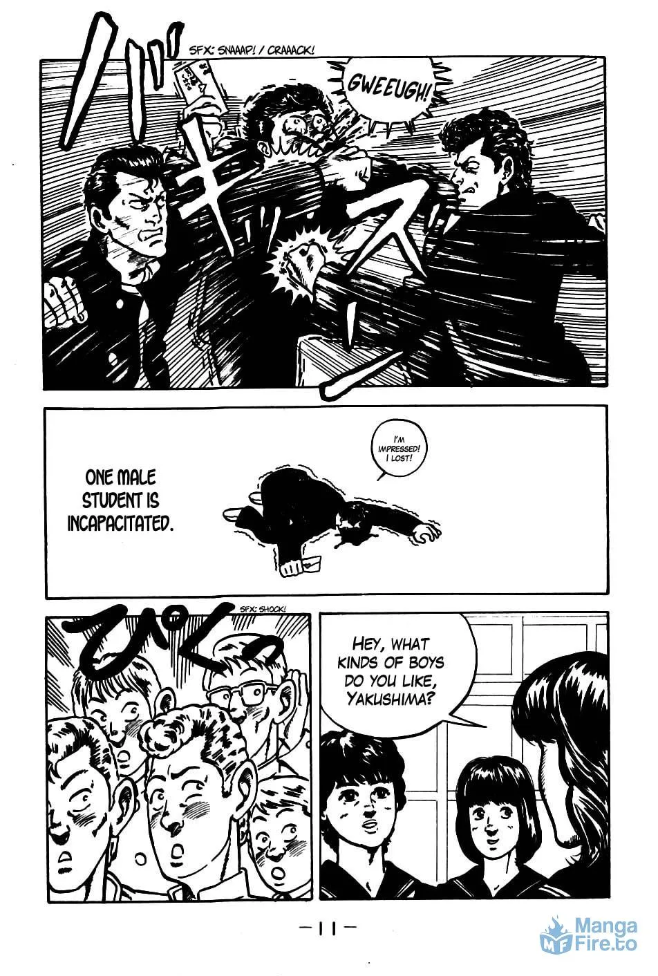 Read Be-bop High School chapter 1 image 11 on Lezhin