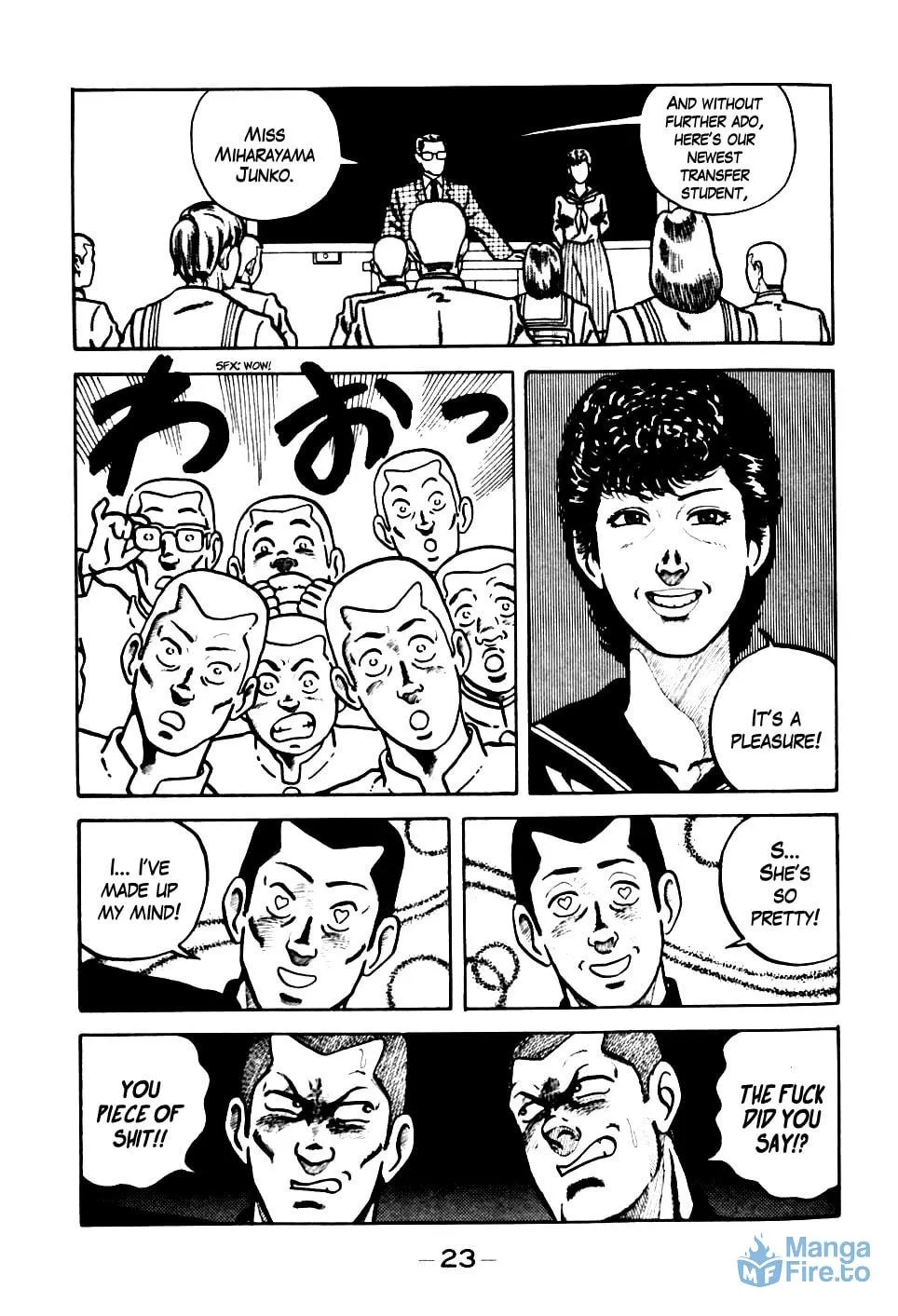 Read Be-bop High School chapter 1 image 23 on Lezhin