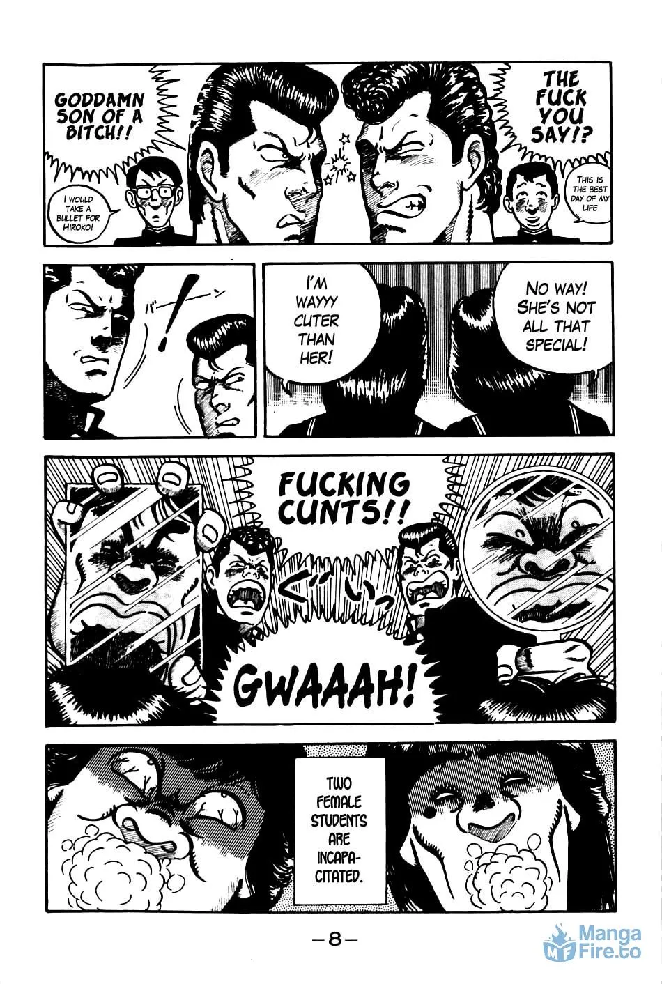 Read Be-bop High School chapter 1 image 8 on Lezhin