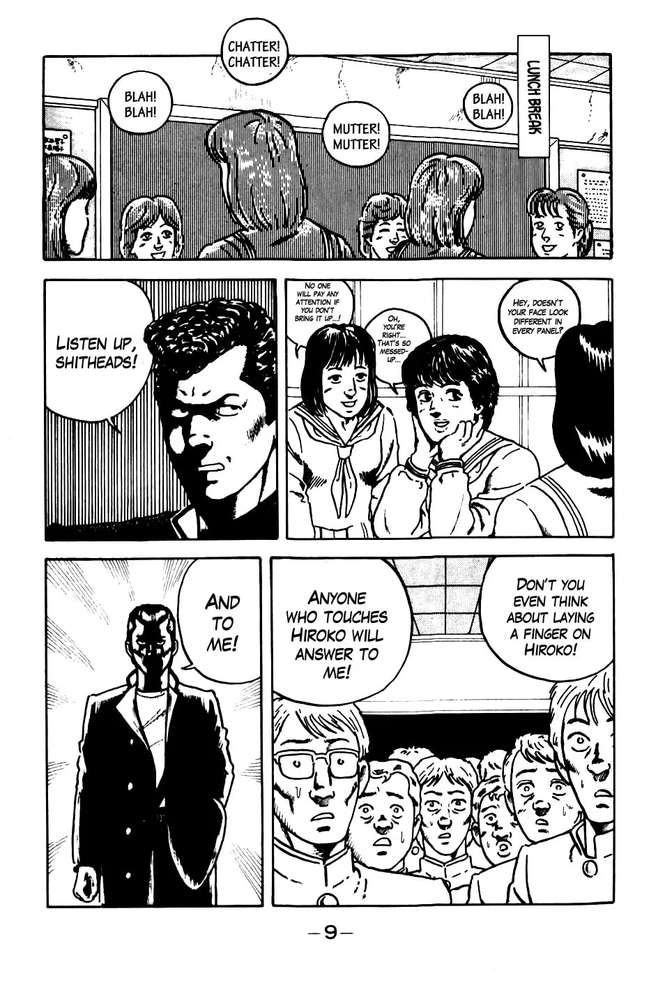 Read Be-bop High School chapter 1 image 9 on Lezhin